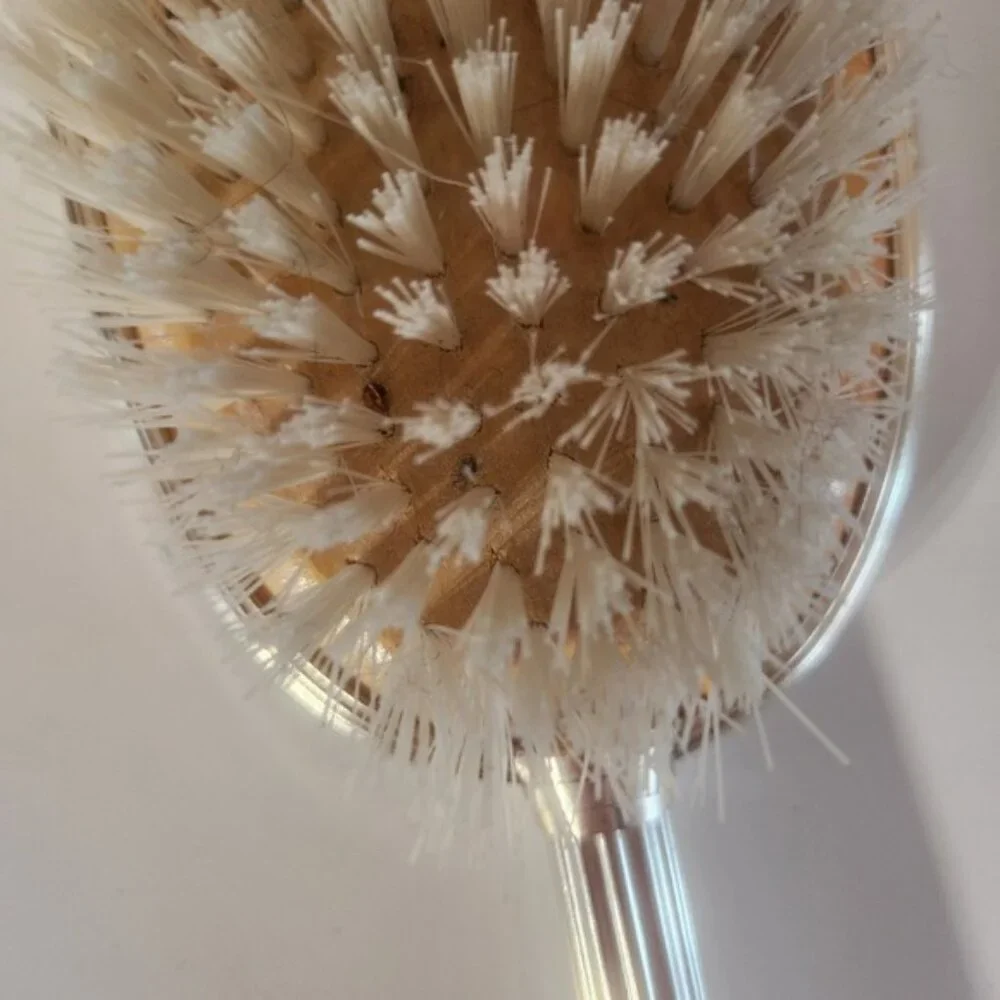 Vintage‎ Silver Vanity Brush Ballerina Scene Elegant